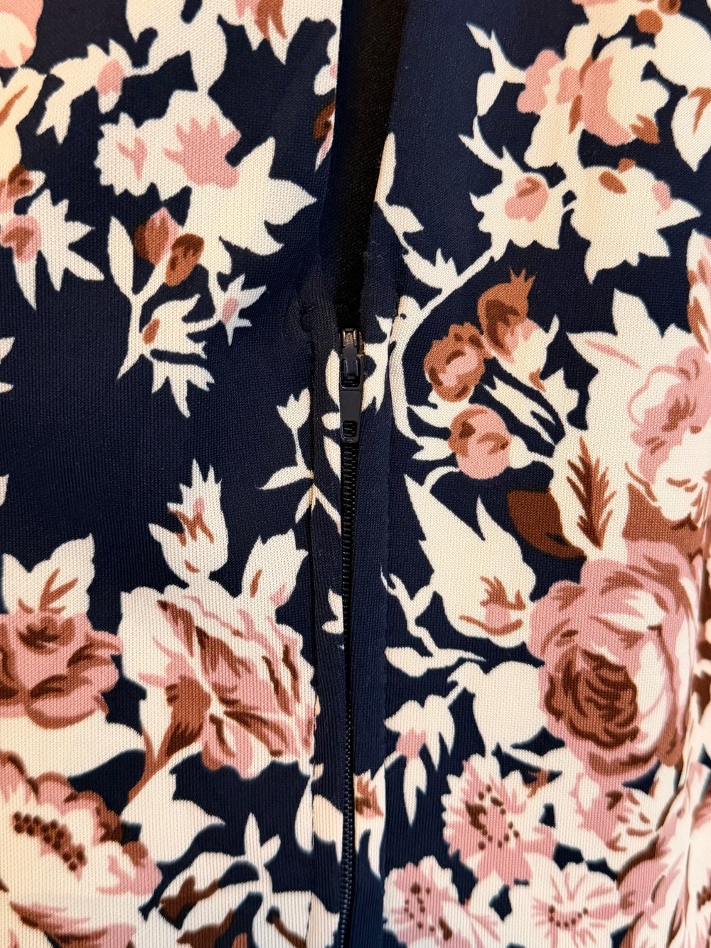 B. Darlin Floral Mock Neck Fit & Flare Dress Size 3/4 - Picture 5 of 10